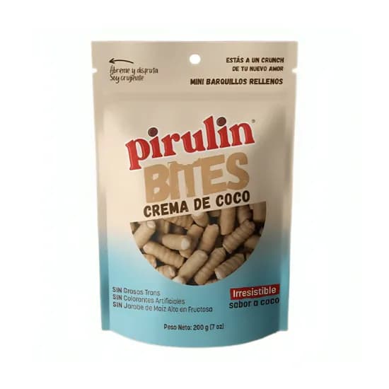 Pirulin Barquillos Crema de Coco 200GR