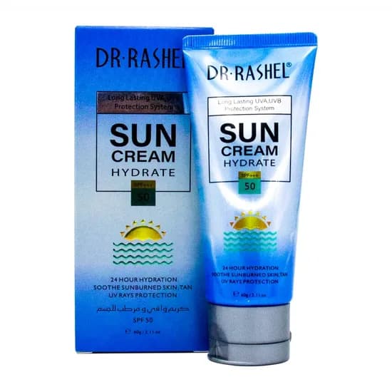 Protetor Facial e Corporal DR Rashel 24 Horas Hidratação FPS50 60G