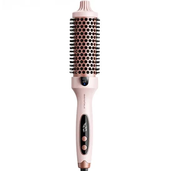 Escova Alisadora Térmica Iônica Wavytalk Blowout Boost 68W 2V - Pink