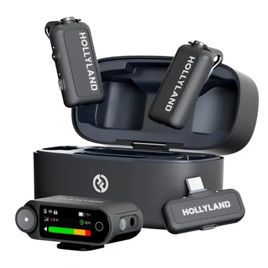 Microfone Hollyland Lark Max 2 Combo Space Gray Wireless