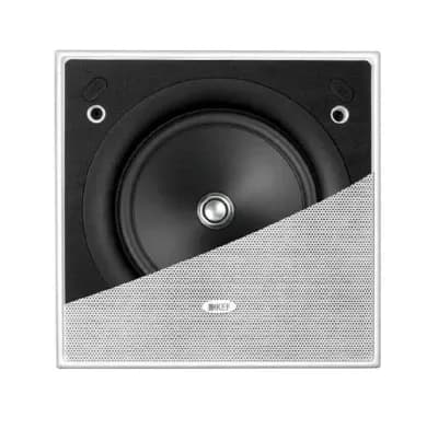 Caixa de Som Embutir Gesso Kef CI160 Slim c/Caixa Branco