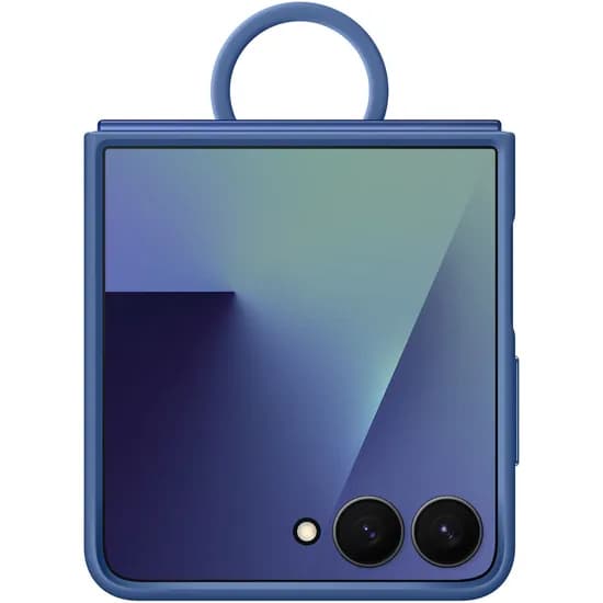 Capa Samsung Z Flip 7 EF-PF766TNEGWW Silicone Case - Blue