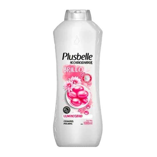 Condicionador Plusbelle Mais Brilho com Ceramidas de Pérolas 1LT