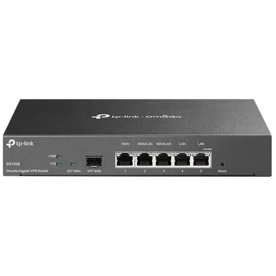 Roteador TP-Link ER7206 - Gigabit Omada VPN- Cinza