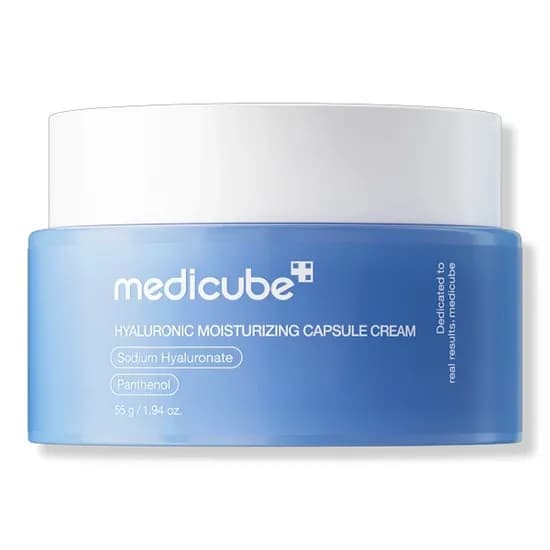 Creme Facial Hidratante Medicube Hyaluronic Moisturizing Capsule Cream 55 G