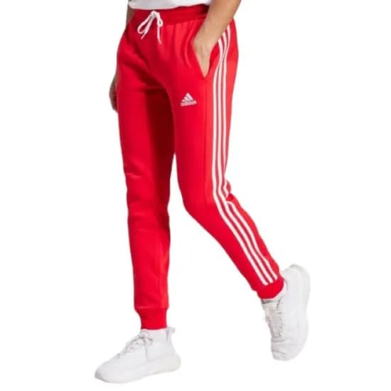 Jogger Adidas 3S FL TC Rojo