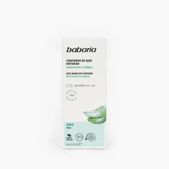 Babaria Crema p/Ojos Antiedad Aloe 15 ML