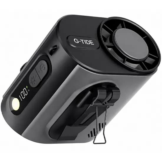 Mini Ventilador G-Tide FW02 5 Pás Recarregável - Cinza
