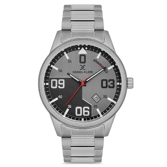Relogio Analógico Masculino Daniel Klein DK.1.12671-3 Premium Gents / Pulseira de Aço Inoxidável - Prata