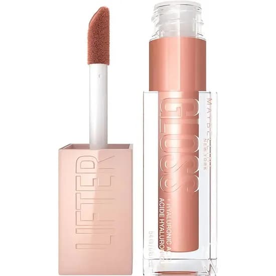 Batom Maybelline Lifter Gloss Stone com Ácido Hialurônico