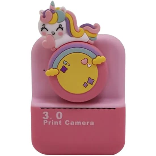 Câmera Digital Satellite A-DV936 - com Impressora Térmica - Tela 2" - Recarregável - Rosa