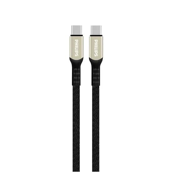 Cabo Philips DLC5001CB/70 - USB-C - 1 Metro - Preto
