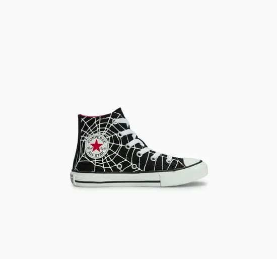 Calzado Converse Spider Man Negro Juvenil