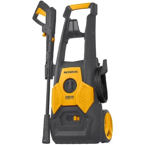 Hidrolavadora Mondial Aqua Power III LAP-03-GY 1.800 Watts de 6.0 L/M 220V ~ 50/60HZ - Amarela/Preta
