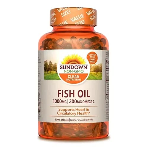 Suplemento Sundown Fish Oil 1000MG 200 Cápsulas