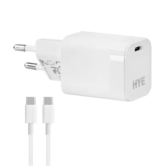 Carregador Hye HYEC43C / 30W / Cabo USB-C