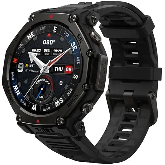 Relogio Amazfit T-Rex 3 Pro A2444 48 MM com GPS/Wi-Fi - Tactical Black