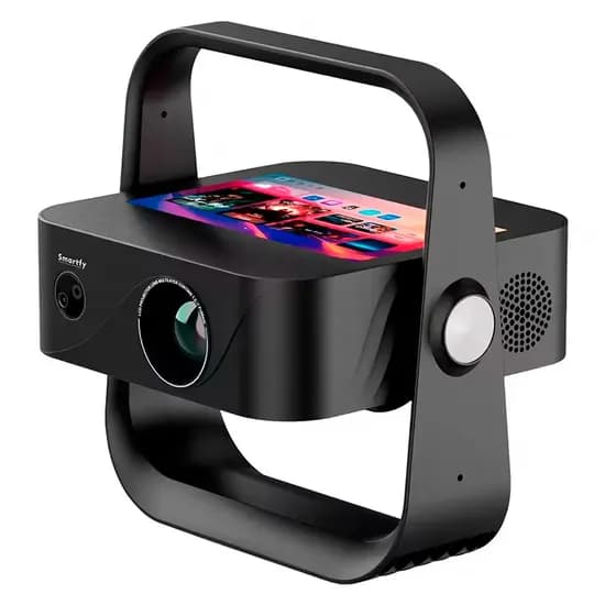 Projetor Portátil Smartfy PG04B 300 Lumens Full HD Bivolt - Preto