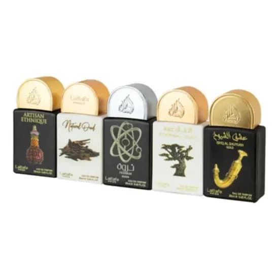 Kit Perfume Lattafa Pride Gift Set Box 02 5X20ML Unissex Eau de Parfum
