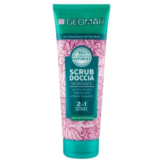 Geomar Gel de Ducha Exfoliante Scrub Doccia Satificante 250ML