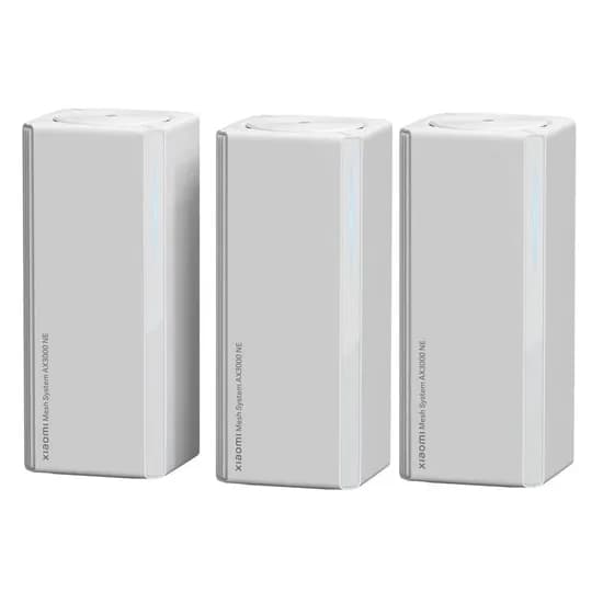 Roteador Xiaomi Ne DVB4486GL Mesh System Wifi 6 AX3000 - Branco (3 Pack)