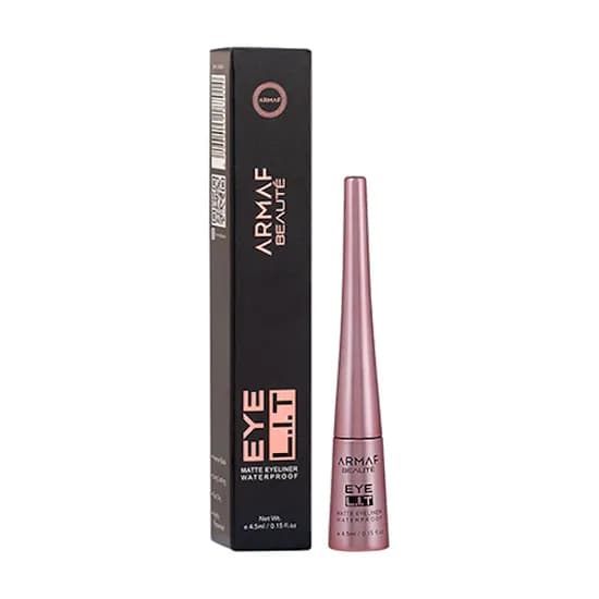 Delineador de Ojos Líquido Armaf Beauté L.I.T Matte Waterprrof Black 4.5ML