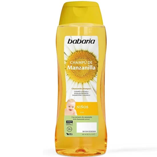 Cosmet.Babaria Shampoo Kids Manzanilla 600ML