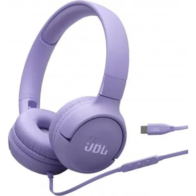 Fone JBL T520C USB-C Headphone Purple