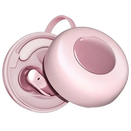 Fone de Ouvido Sem Fio Pure Pass YX38 TWS com Bluetooth - Rosa