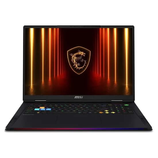 Notebook Gamer MSI Raider A18 HX A9WIG-082US 18" AMD Ryzen 9-9955HX3D 2TB SSD 32GB Ram Nvidia Geforce RTX-5080 - Preto
