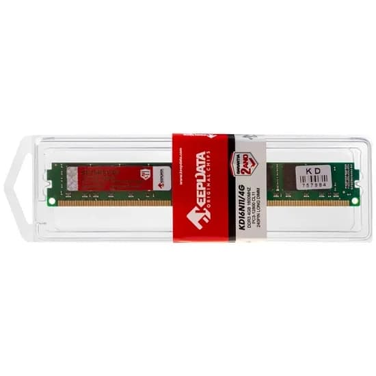 Memória Ram para PC 4GB Keepdata KD16N11/4G DDR3 de 1600MHZ - Verde