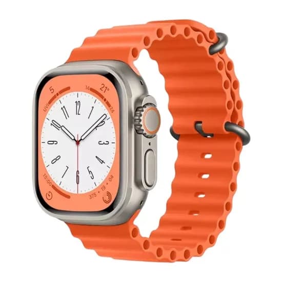 Relogio Smartwatch T800 Ultra 2 / 2.20" / com Bluetooth - Laranja