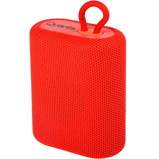 Speaker Portátil Quanta QTSPB64 Bluetooth - Vermelho