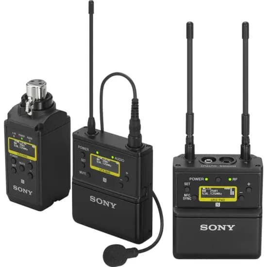 Microfone Sony de Lapela Wireless UWP-D26
