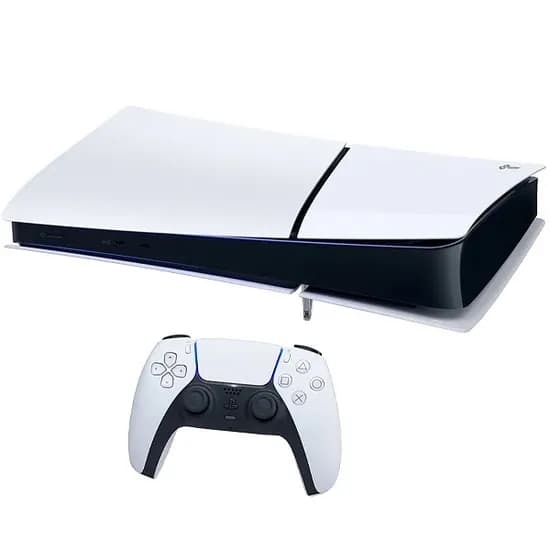 Console Sony Playstation 5 Slim Digital Edition 825GB CFI-2116 8K - Branco/Preto