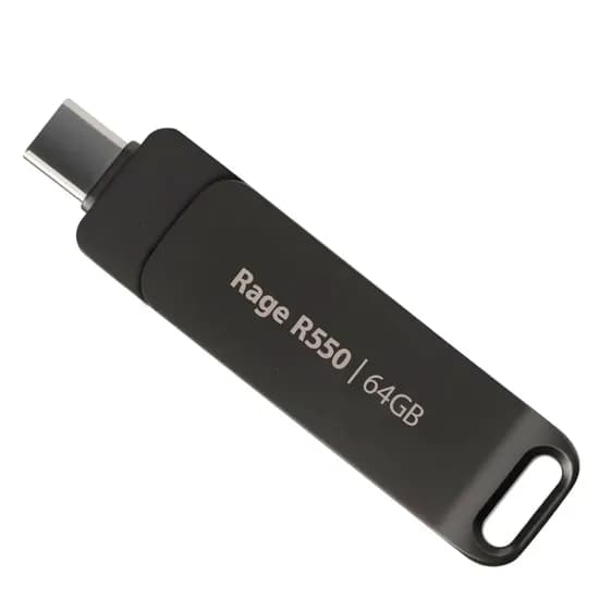 Patriot Pendrive Rage R550 9FE00145-PE64GR550DSAD 64GB