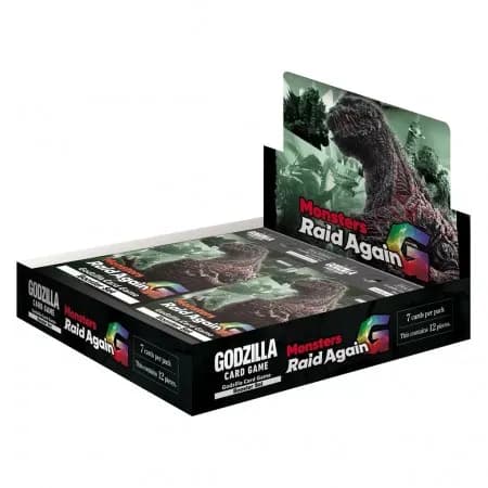 Cards Bandai TCG Godzilla Monster Raid Again Booster Box c/12PCS 0720