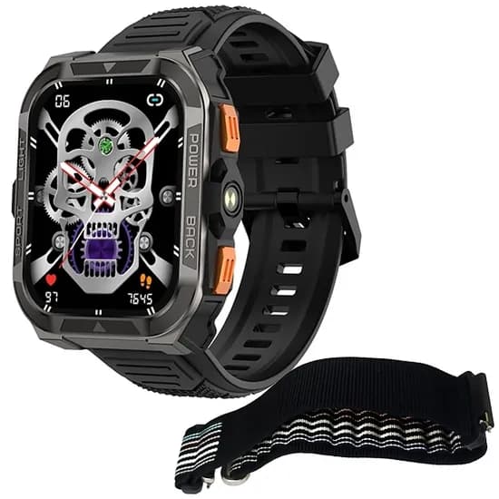 Relógio Blackview W80 Pro com GPS/Bluetooth - Preto