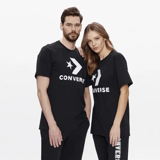 Remera Converse Big Logo Tee Black Negro