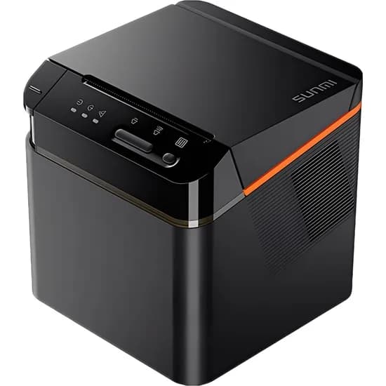 Impressora Térmica Sunmi 80MM Kitchen Cloud USB - Preto/Laranja