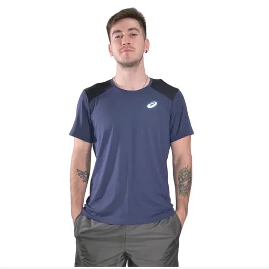 Camiseta Deportivo Masculino Asics Runnings-Base