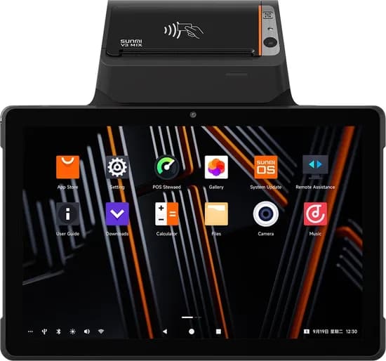 Impressora Térmica Sunmi V3 Mix T5711 Display 10" Wireless Data Pos System