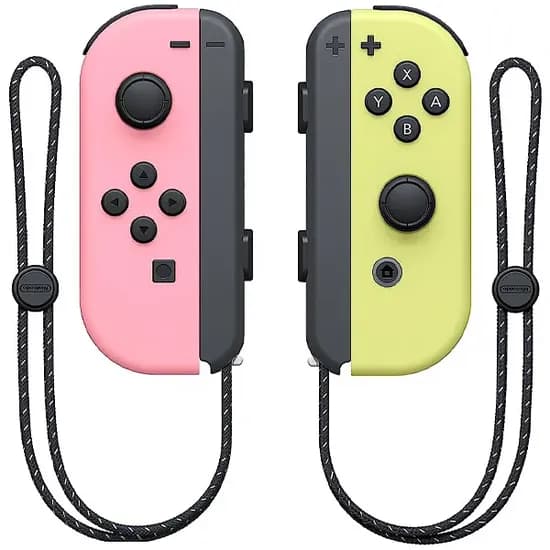 Controle Sem Fio Nintendo Joy-Con L/R para Nintendo Switch - Pastel Pink/Pastel Yellow