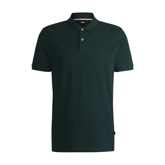 Camiseta Polo Masculino Hugo Boss Pallas Regular Fit Mangas Cortas