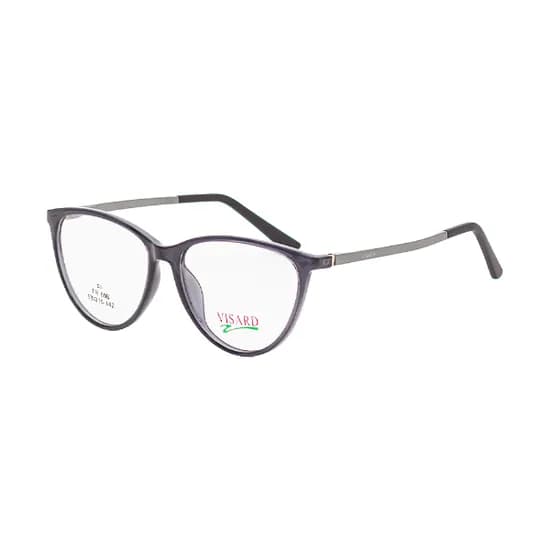 Armação para Óculos de Grau Visard 806 C3 Tam. 53-15-142MM - Preto/Cinza