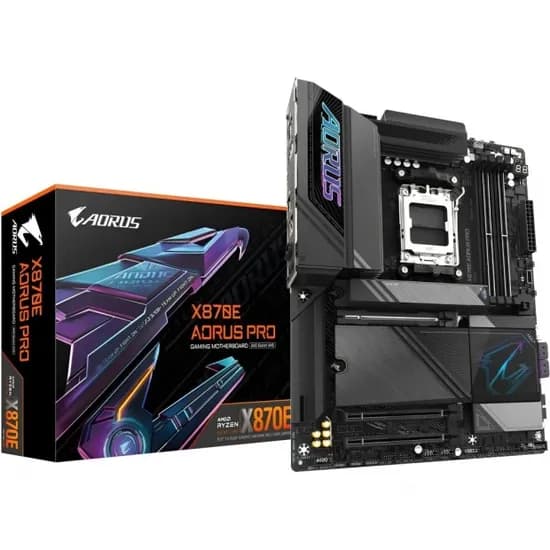 Placa Mãe AM5 Gigabyte X870E Aorus Pro DDR5/HDMI/USB3.2