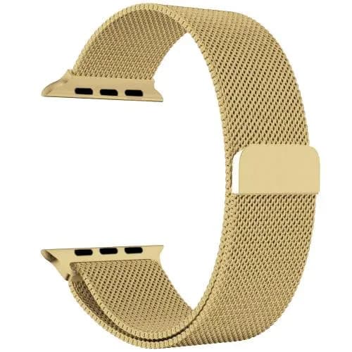 Pulseira 4LIFE Estilo Milanês para Apple Watch 42/44MM Magnético - Dourado