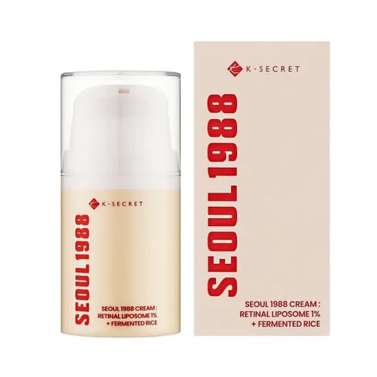 Creme Facial K-Secret Seoul 1988 Retinal Liposome 1% + Fermented Rice 50ML