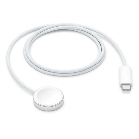 Carregador Magnetico Apple Watch MT0H3ZM/A USB-C 1 Metro - Branco