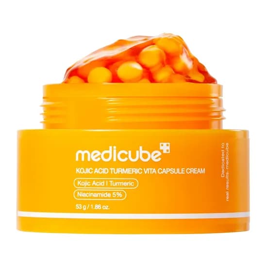 Creme Medicube Kojic Acid Turmeric Vita Capsule Pote 53G